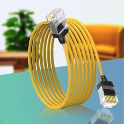 1M/2M/3M/5M/8M Ethernet Cable Ultrafine Cat6 UTP Router Cable Patch Cable Slim RJ45 Computer XPOX  Networking LAN Cords 4 colors