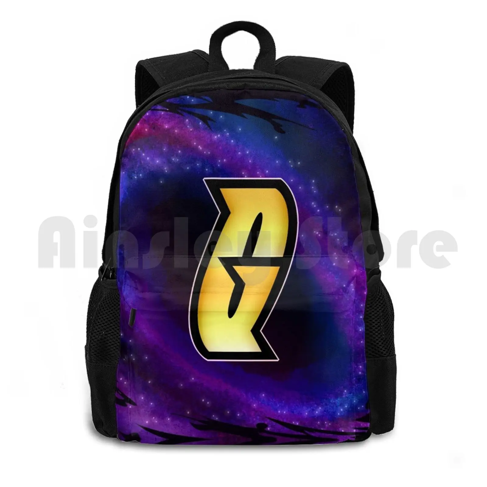 Team Galactic Logo Outdoor Hiking Backpack Riding Climbing Sports Bag Galactic Space Team Galactic Team Video Game Video Games