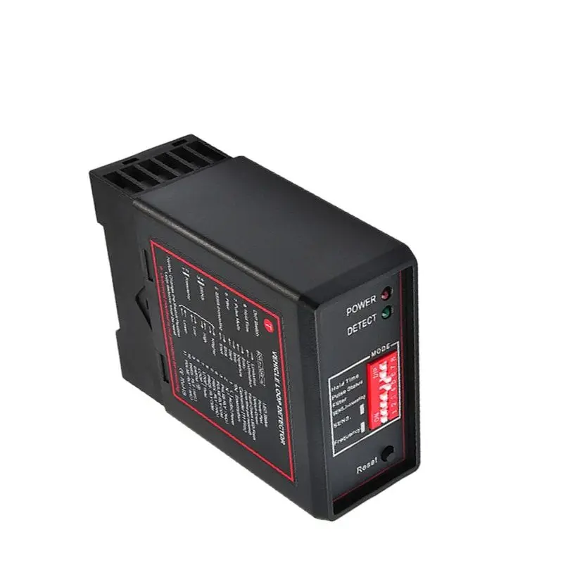 220V PD-132 Inductive Vehicle Single Loop Detector For Automatic Gate Opener Barrier Gate Traffic Inductive Vehicle Access