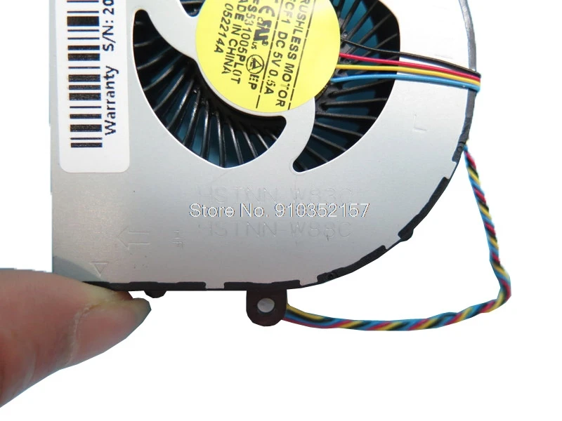 Laptop DFS531005PL0T FCF1 CPU Cooling FAN For Gigabyte P25W P25K P25X DFS531005PL0T-FCF1