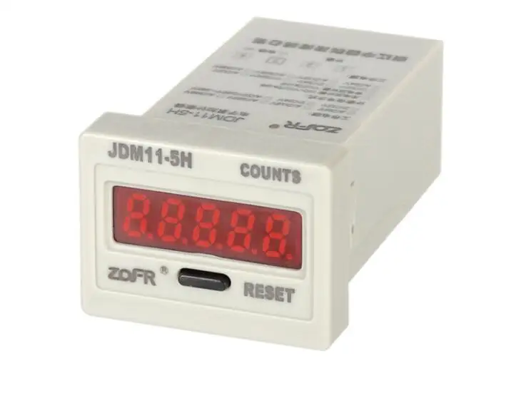 5 Digit Display Electronic Digital Counter JDM11-5H ZYC11-5H industrial counter Power failure memory