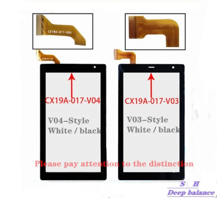 New For 7'' inch DEXP Ursus L270 3G CX19A-017-V03 tablet External capacitive Touch screen Digitizer Sensor Panel CX19A-017-V04