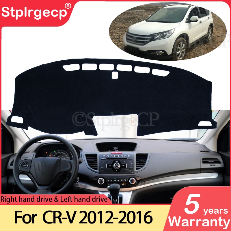 for Honda CR-V RM1 RM3 RM4 2012 2013 2014 2015 2016 Anti-Slip Mat Dashboard Cover Sunshade Dashmat Carpet Accessories CR V CRV