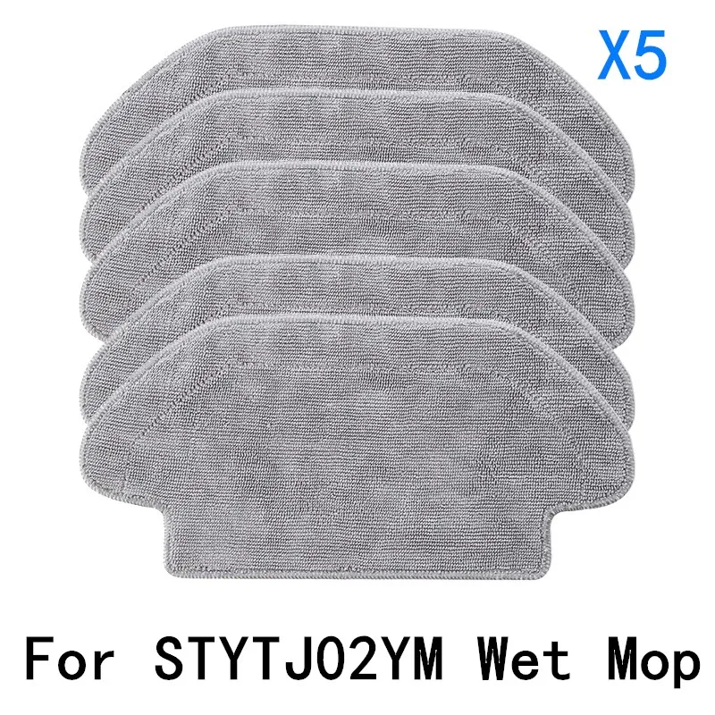 Моющаяся Швабра для робота-пылесоса Xiaomi Mijia Mi Pro Mijia STYTJ02YM Viomi V2 P, 5 шт., аксессуары для влажной уборки
