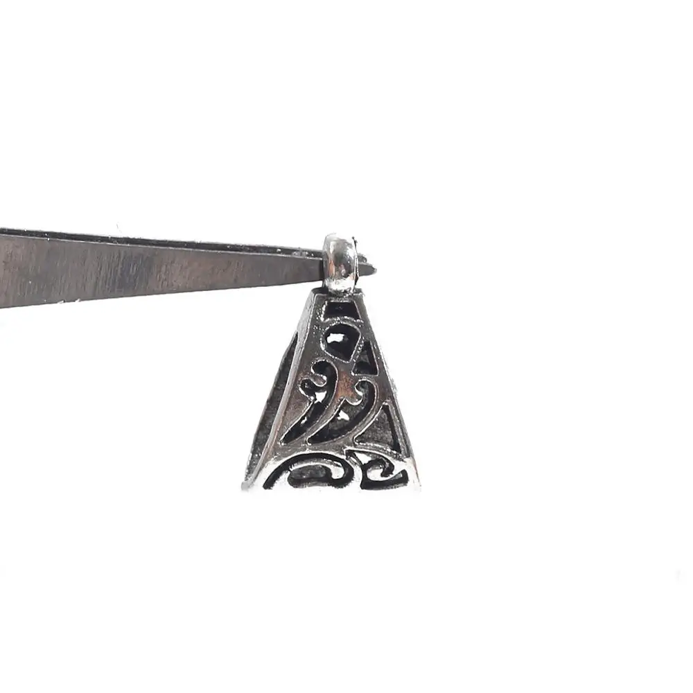 20pcs 7/9/11mm Tibetan Antique Silver Plated Tube Beads Metal Spacer DIY Beads Tube Charms for Jewelry Making