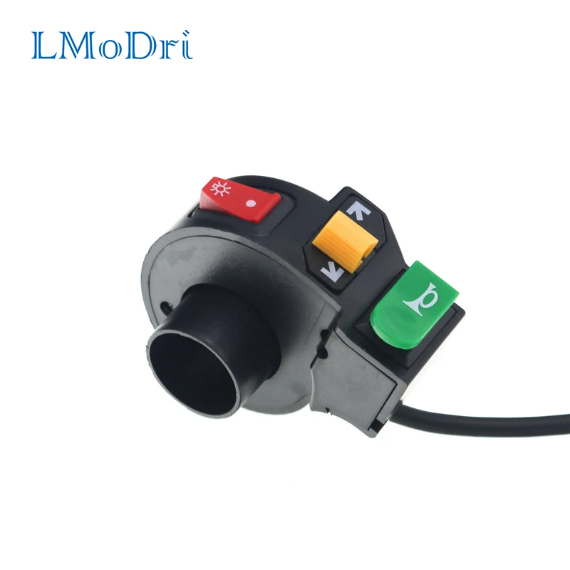 

LMoDri Motorcycle Handlebar Control Switch On Off Switch Universal Auto ON-OFF Switch Motorcycle Scooter Motorbike Scooter