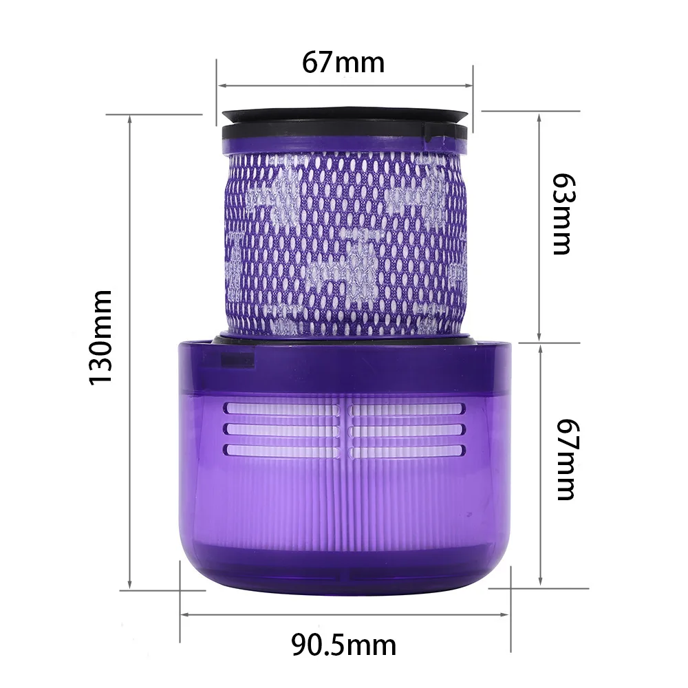 2 Cái/4 Lốc Xoáy Lọc Thay Thế Tương Thích Dyson Cho V11 SV14 Máy Hút Bụi Không Dây Bộ Lọc Thiết Bị Phần Phụ Kiện