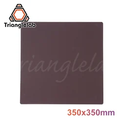 C Trianglelab® 350X350 Magnetic Base Add-on (Flexible magnetic plate) for with Textured PEI Spring Steel  Compatible 350MM BED
