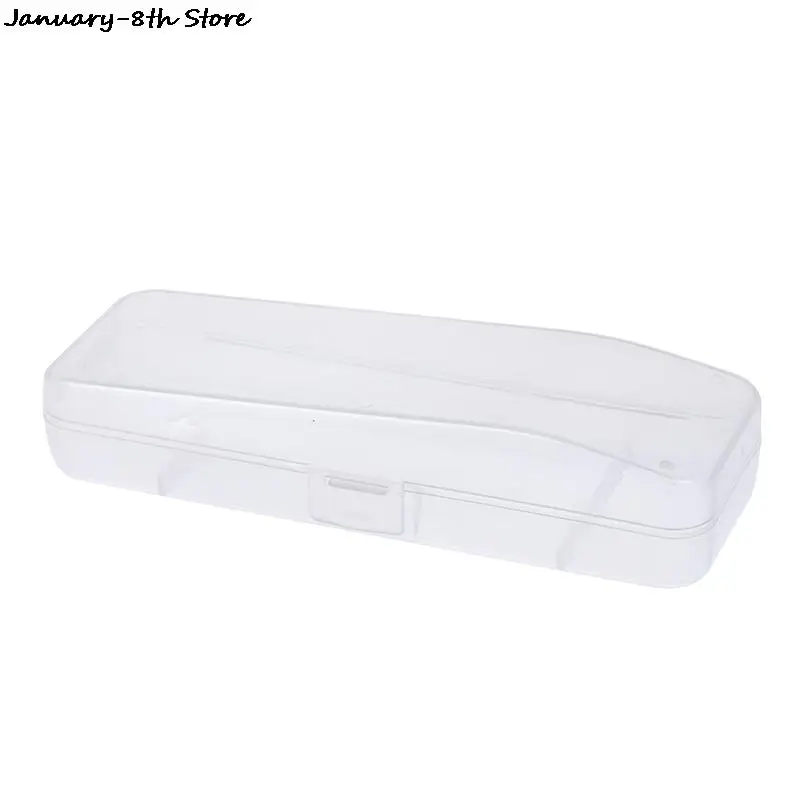 Men\'s Shaver Storage Box Transparent Plastic Razor Blades Holder Portable Travel Razor Case High Quality Shaving Box Containers