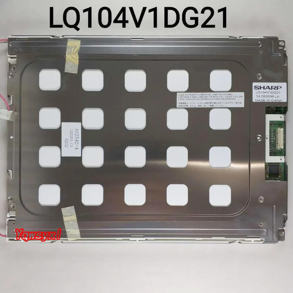 Original 10.4 Inch INDUSTRIAL LCD Display for Sharp LQ104V1DG21 LCD Screen Display Panel