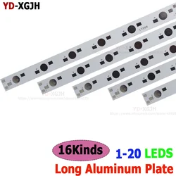 White Aluminum plate 1/3/5W High-Power LEDs 150MM 300MM 400MM 500MM 595MM for 3W5Wradiator Hydroponics aquarium growing tube DIY