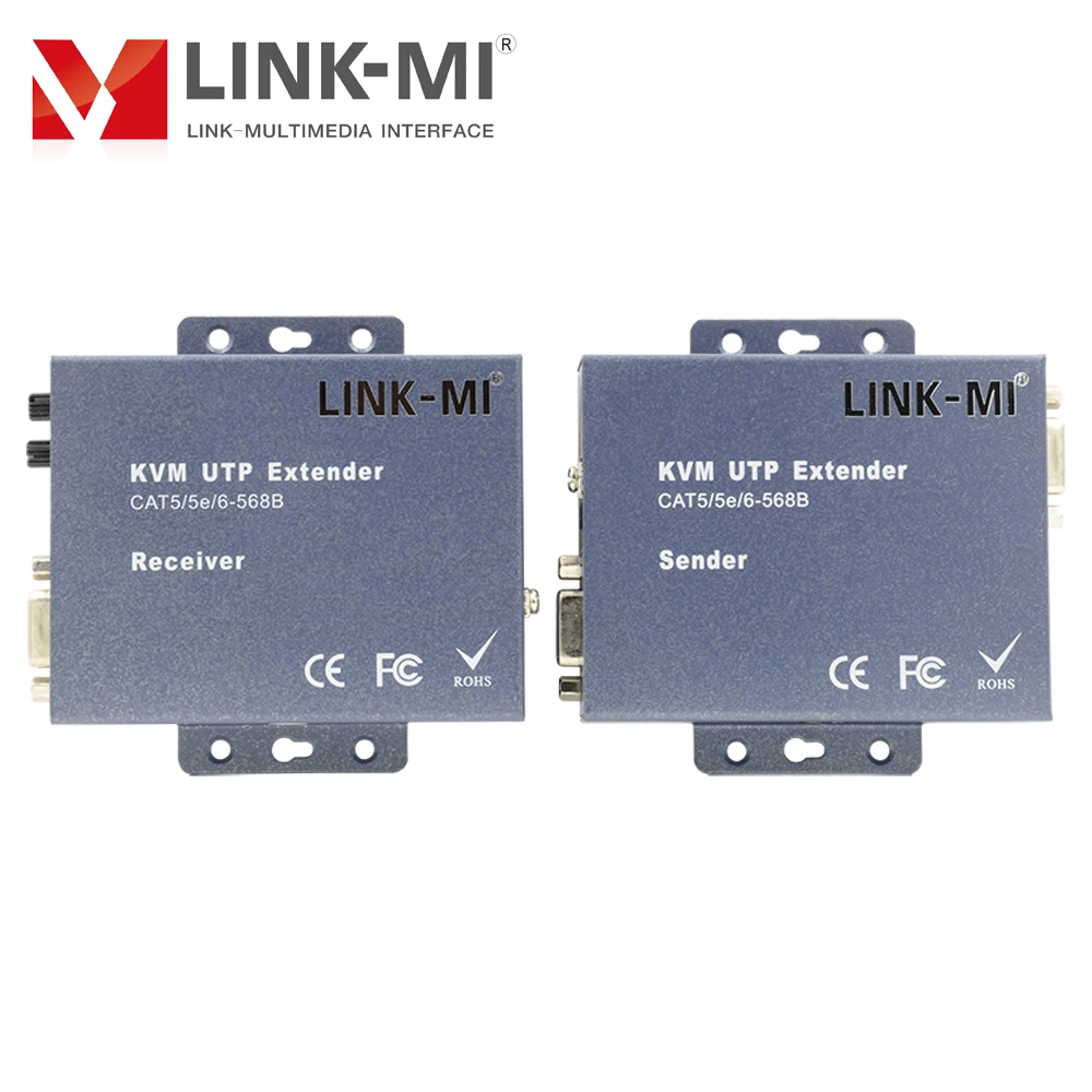 300m VGA KVM Extender 100m P/S 2 USB KVM Extender Over Cat5e/6 Cable VGA USB Extender