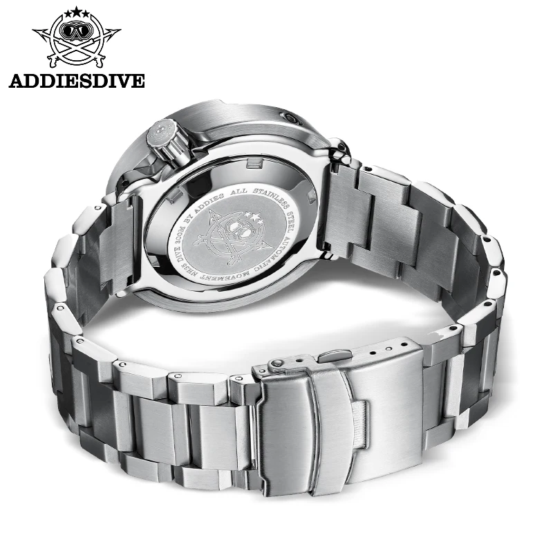 ADDIESDIVE Men for Watch Tuna Diver Surf Watch Luminous Sapphire Ceramic Bezel 30Bar Water Resistant Automatic Mechanical Watch