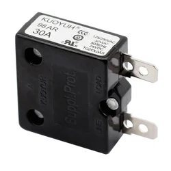 Kuoyuh 98AR series 5A 10A 15A 20A 25A 30A 40A 50AMotor Protection Thermal Switch Overload Circuit Breaker
