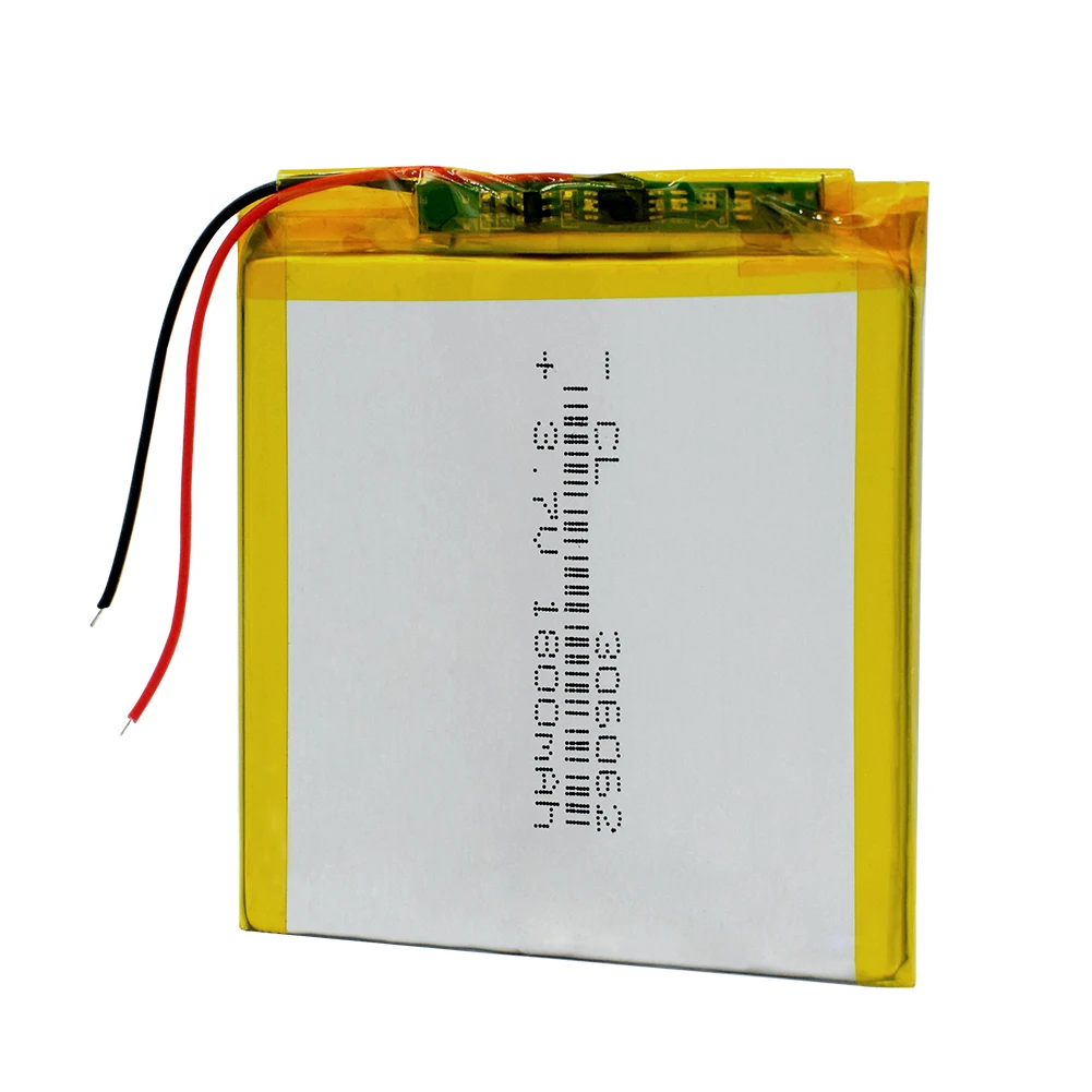 3.7v 306062 recarregável 1800mah li-pilha de lítio da bateria do polímero para a almofada de dvd do leitor do gravador da câmera gps
