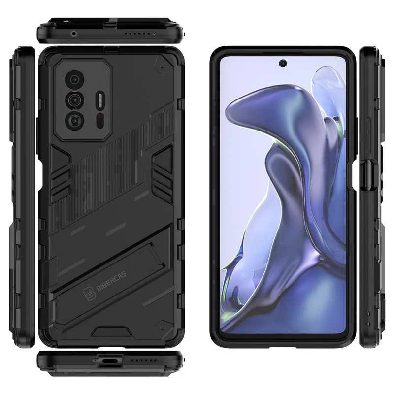 Funda magnética a prueba de golpes para xiaomi 11 t pro, carcasa trasera de protección con soporte para xiaomi 11 t, mi11t, mi 11 t pro, xiaomi 11t