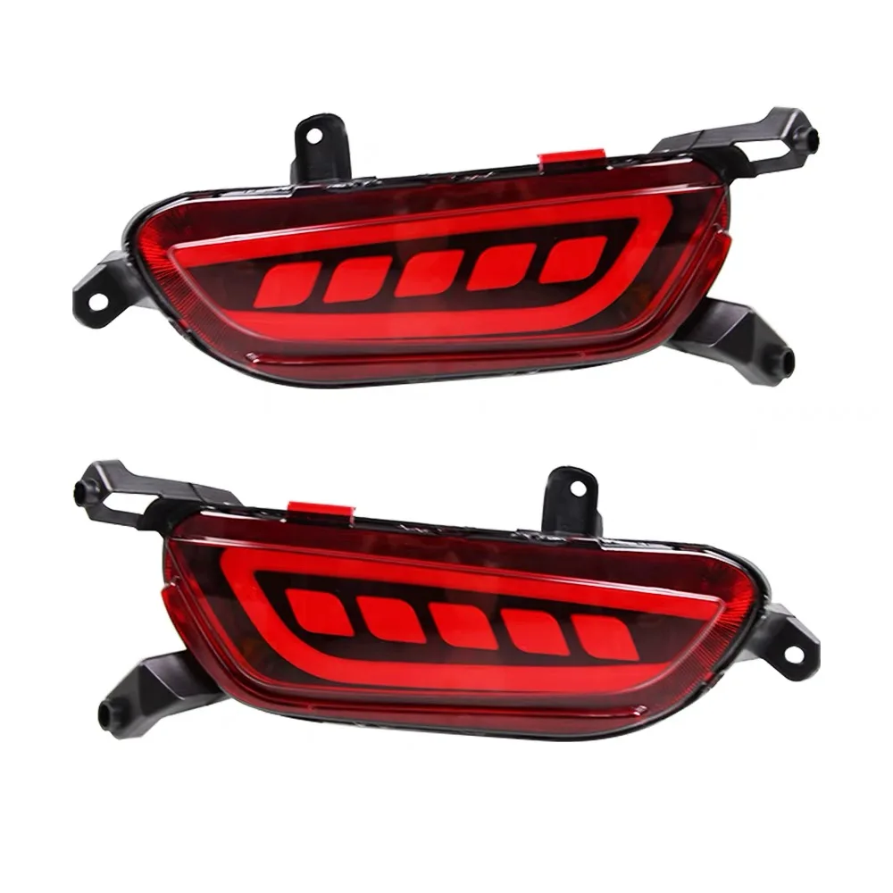 2 قطعة المصد الخلفي ضوء لمازدا CX-3 CX3 2015-2020 LED عاكس ضوء الذيل الفرامل الجمعية وقف مصباح بدوره إشارة