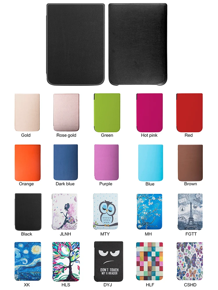 Case for PocketBook Inkpad Color for Inkpad Pro 3 7.8 Inch,Funda Capa for Pocketbook 740 Slim Leather E-Book PB740 Sleep Cover