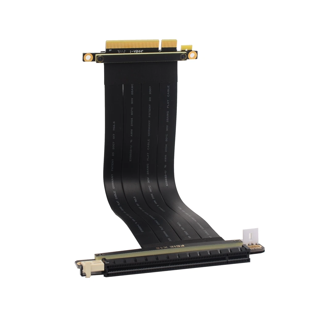 PCI-E Riser Express 8x 16x RTX 3060 ETH PCIe Riser Adapter Extender Cable with SATA Power for Multi-Card Motherboard BTC Miner