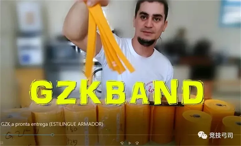 Orange GZKBAND Professional Latex For Slingshot Produced By GZK