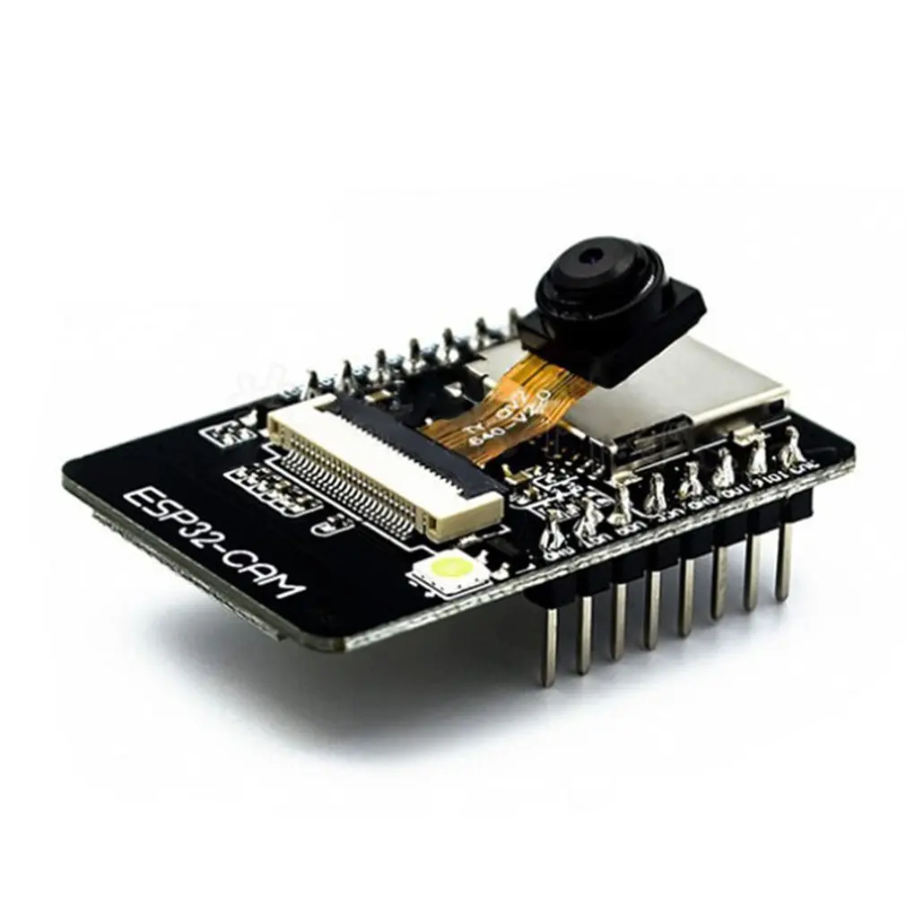 ESP32-CAM ESP32 المسلسل إلى واي فاي بلوتوث متوافق ESP32 كام مجلس التنمية كاميرا صغيرة منخفضة استهلاك الطاقة اختبار المجلس