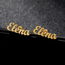 Personalized Initial Letter Earrings #2