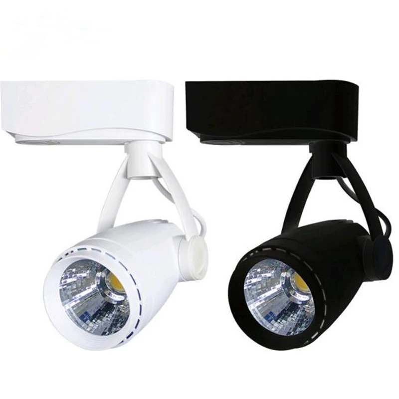 

1pcs Dimmable 5W 7W 9W LED Track Light Clothing Shop Windows Showrooms Exhibition Spotlight COB Ceiling Rail Spot Lamp