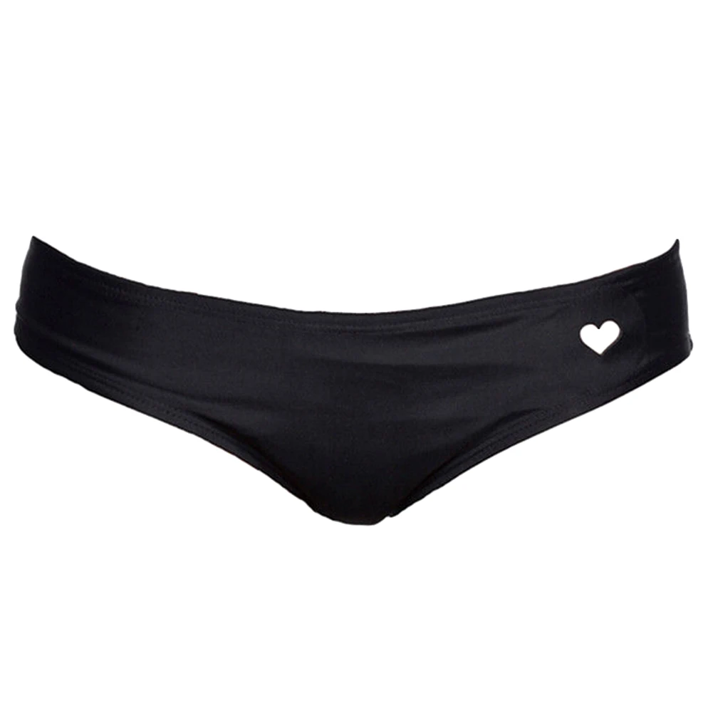 Heart-shaped Sexy Female Swimwear Women Swim Brief Briefs Brazilian Bikini Bottom Cheeky Butt Thong Tanga Panties Underwear