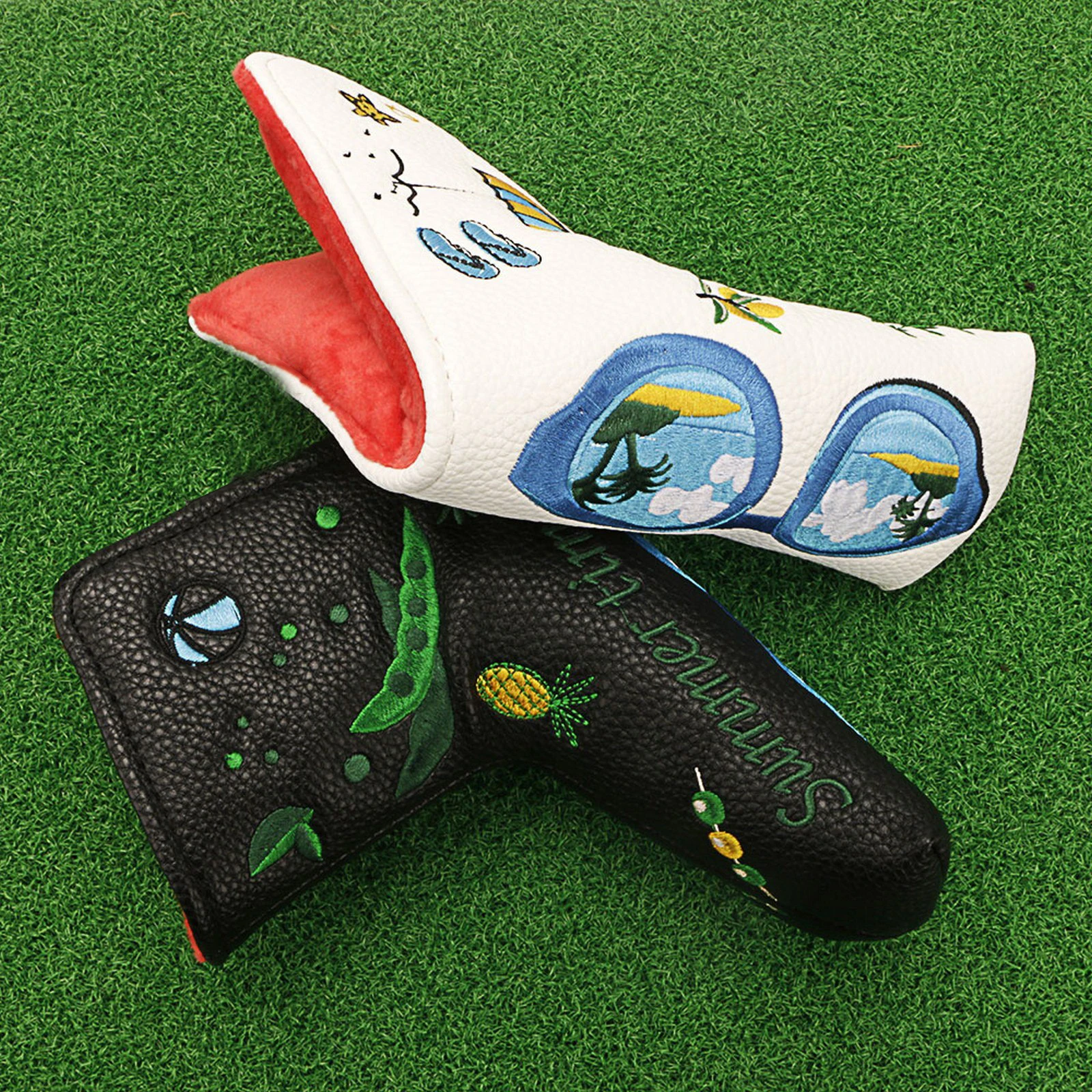 New PU Golf Putter Cover Headcovers Protective Protector Accessories Golf Club Heads Accessories Sport