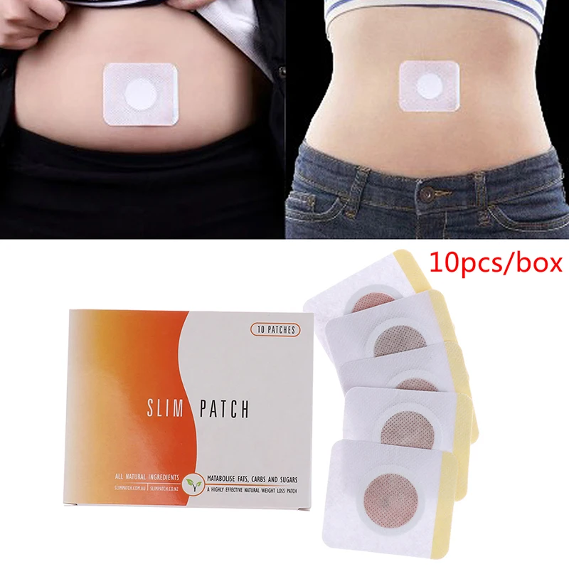 10 Pcs Extra Strong Body Belly Waist Losing Weight Cellulite Fat Burner Sticke Slimming Slim Patch Fat Burning Slimming Products