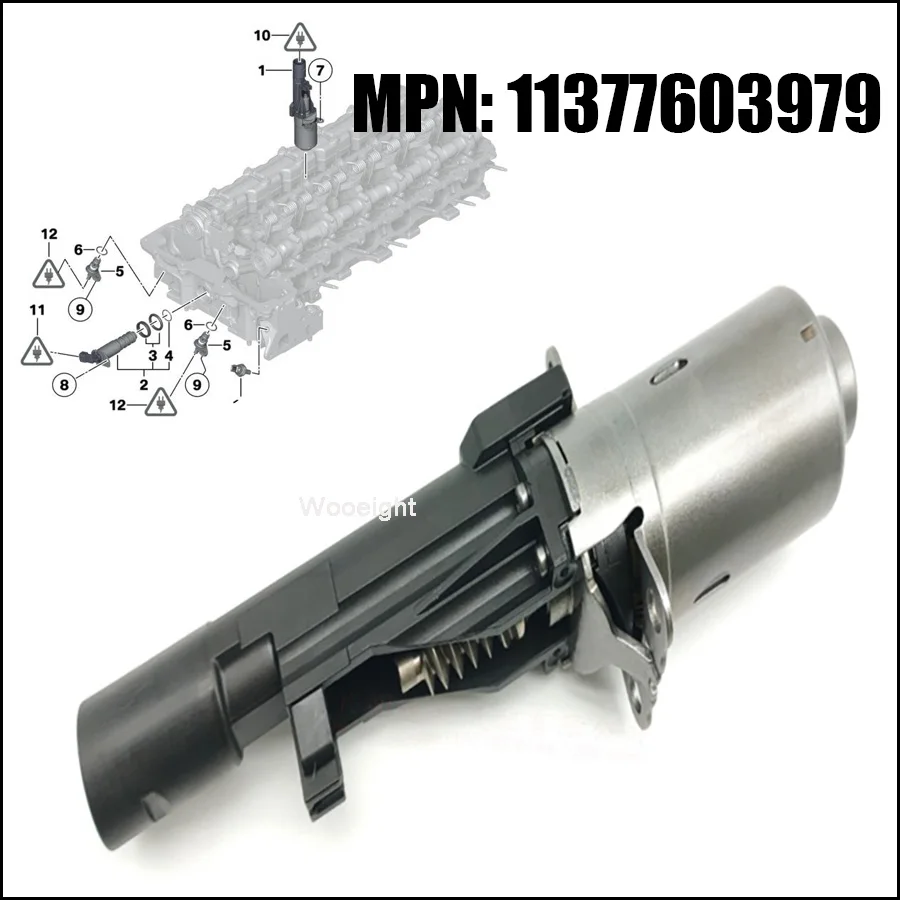 Wooeight Cylinder Cover Timing Actuator Motor For BMW Valvetronic N20 N55 135i 228i 320i 328i 428i 11377603979 11377599021