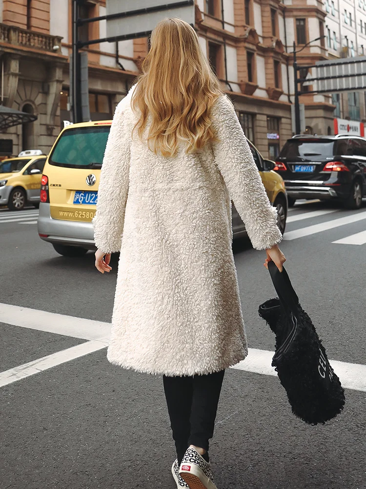 Fur Coat Female Real 100% Wool Jacket Autumn Winter Coat Women Clothes 2020 Korean Vintage Sheep Shearling Fur Tops ZT4252