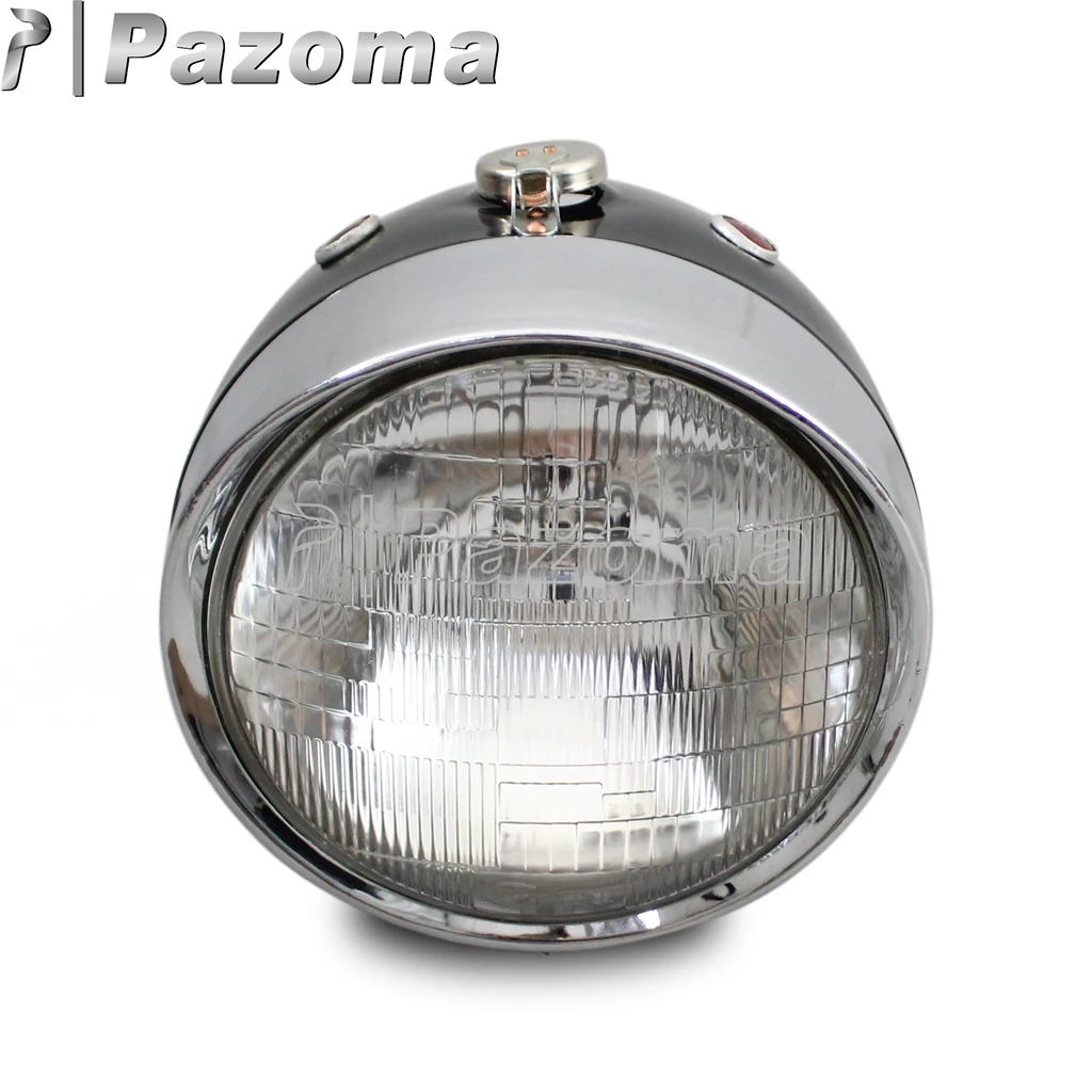 Motorcycle 7inch Headlight Custom Reatro Headlamp Lights For Zundapp DB DS DBK KS KS750 K750 Wehrmacht BW40 Dnepr Ural Sidecar