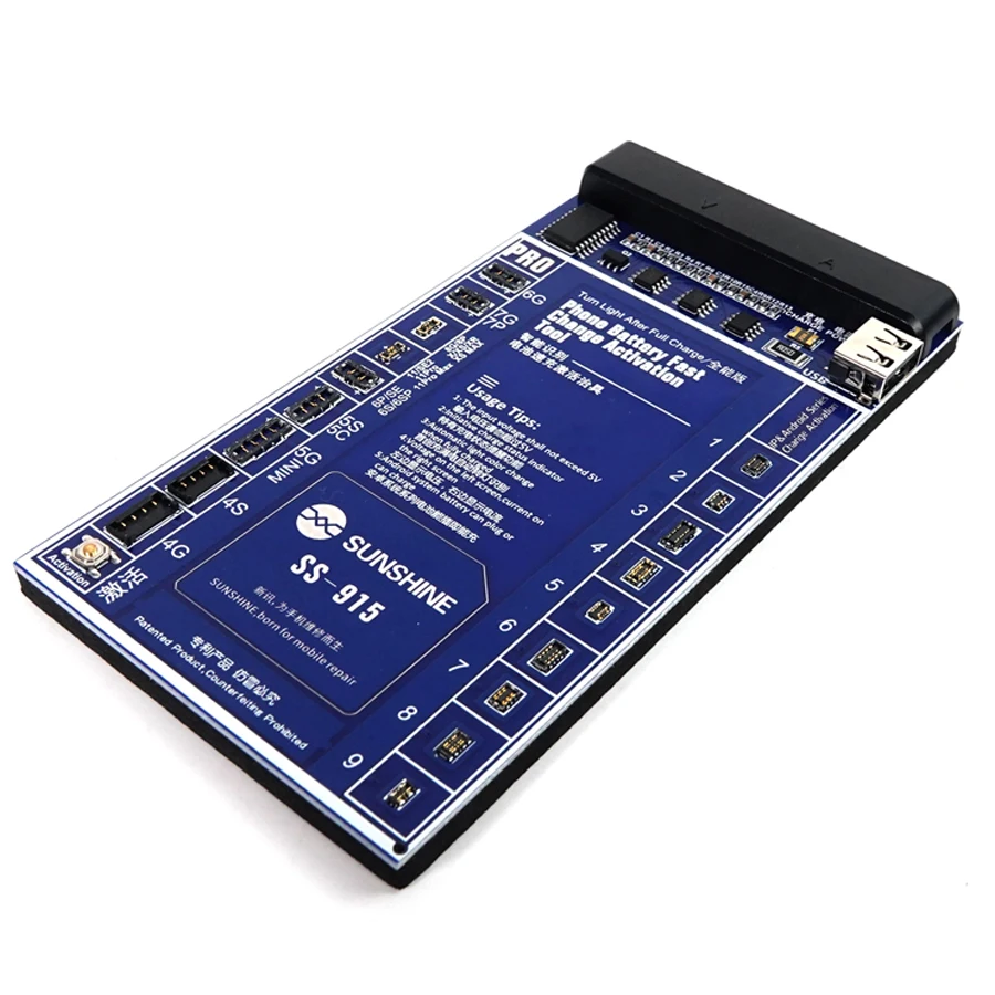 SS-915 Ponsel Pintar Built-In Baterai Aktivasi Cepat Pengisian Berlaku untuk Berbagai Android IP4-11/11 pro Pengisian Cepat