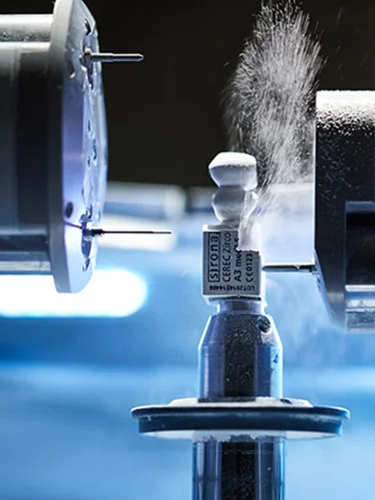 Imagen 2 del producto Sirona Cerec MCXL fresas paso fresa cilindro puntiagudo herramientas de molienda para laboratorio Dental Sirona Cerec Inlab bloques de disilicato de litio