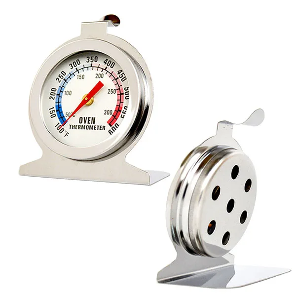 Stainless Steel Oven Cooker Thermometer Temperature Gauge Mini Thermometer Grill Temperature Gauge For Home Baking Kitchen Tools