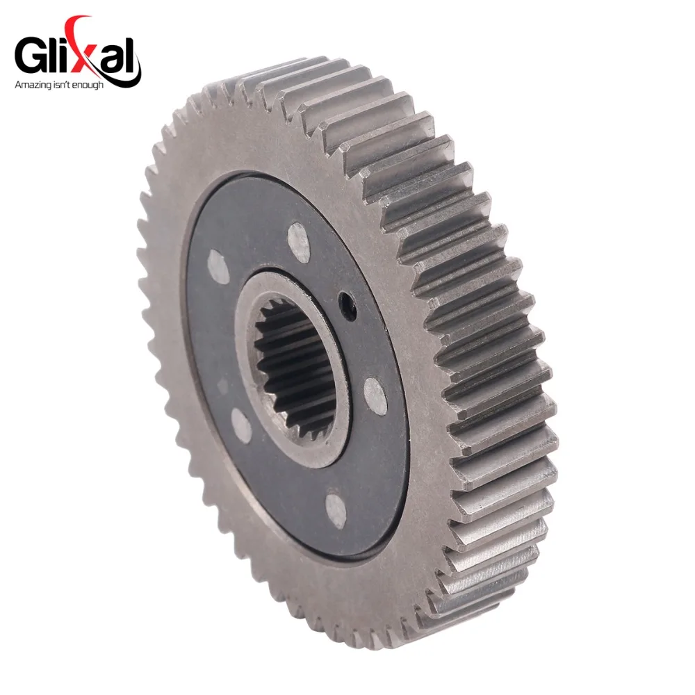 Glixal GY6 49cc 50cc 80cc 100cc Modified Fuel Gear Fuel Economy Siding Gear for 139QMB 139QMA Scooter Moped ATV Go-Kart Engine