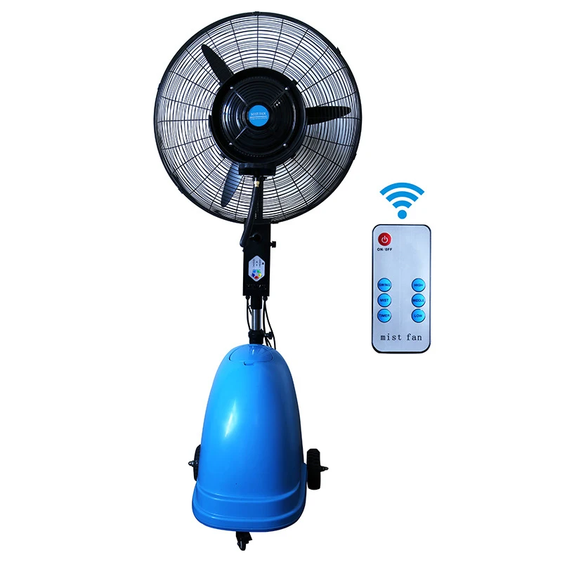 Atomizing Cooling Fan Commercial Powerful Energy-saving Environmental Protection Mobile Cooling Atomizing Fan Factory Humidifica