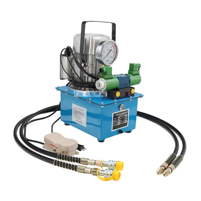 DBD750-DS2 Electric Hydraulic Pump With Solenoid Valve Hydraulic Press Double Circuit Oil Press High Low Pressure Plunger Pump