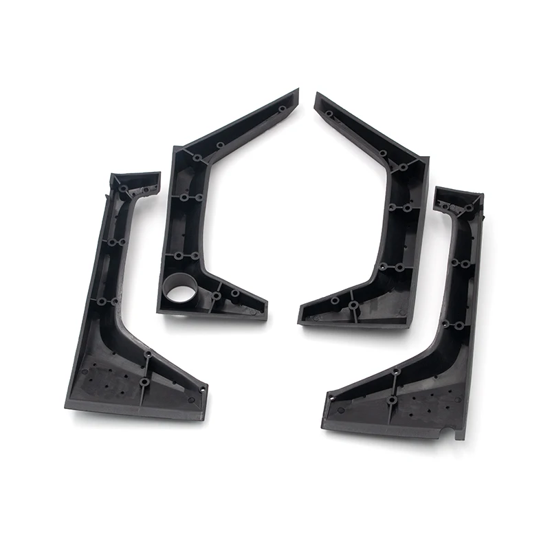 KYX Racing Car Body Shell Fender Flares Side Guard Upgrades Parts for RC Crawler Car Axial SCX10 II Wrangler Hard Body