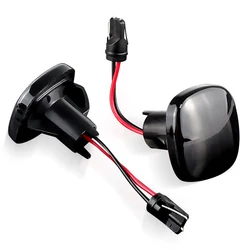 2 Stuks Voor Audi A3 8L A4 8D A4 S4 B5 A8 D2 Amber Led Richtingaanwijzer Zijmarkeringslicht repeater Lamp Sequentiële Indicator 1994-2000