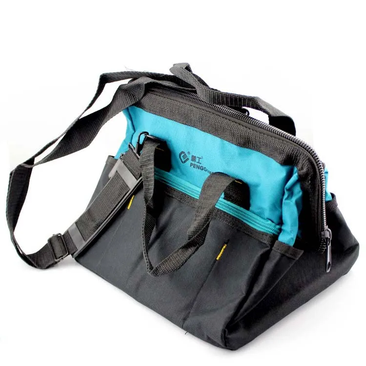 

Bag portable toolkit thick waterproof canvas tool bags, repair kits electrical package multifunction M 28*22*25cm