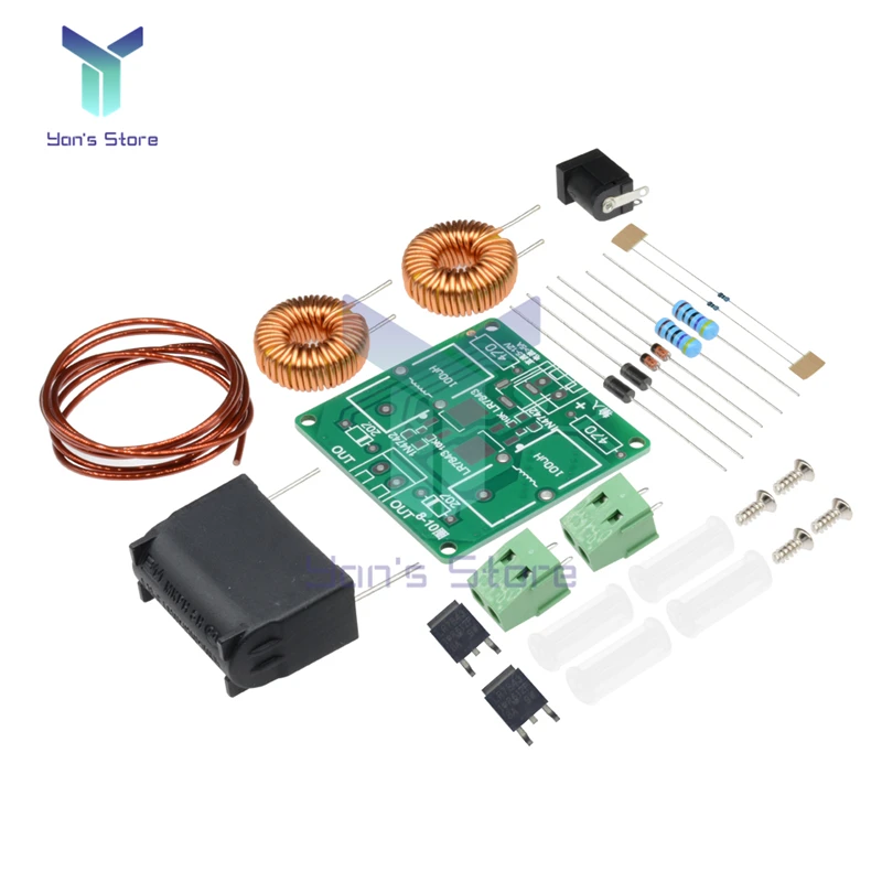Imagem -02 - Mini Zvs Tesla Indução Aquecimento Máquina Gerador de Alta Tensão Alta Freqüência Tesla Bobina Faça Você Mesmo Kit Eletrônico Pcb Board Módulo