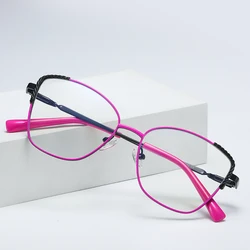 Hotochki Women Glasses Frame Blue Light Blocking Female Eyewear Optical Prescription Fashion Stylish Spectacles UV400