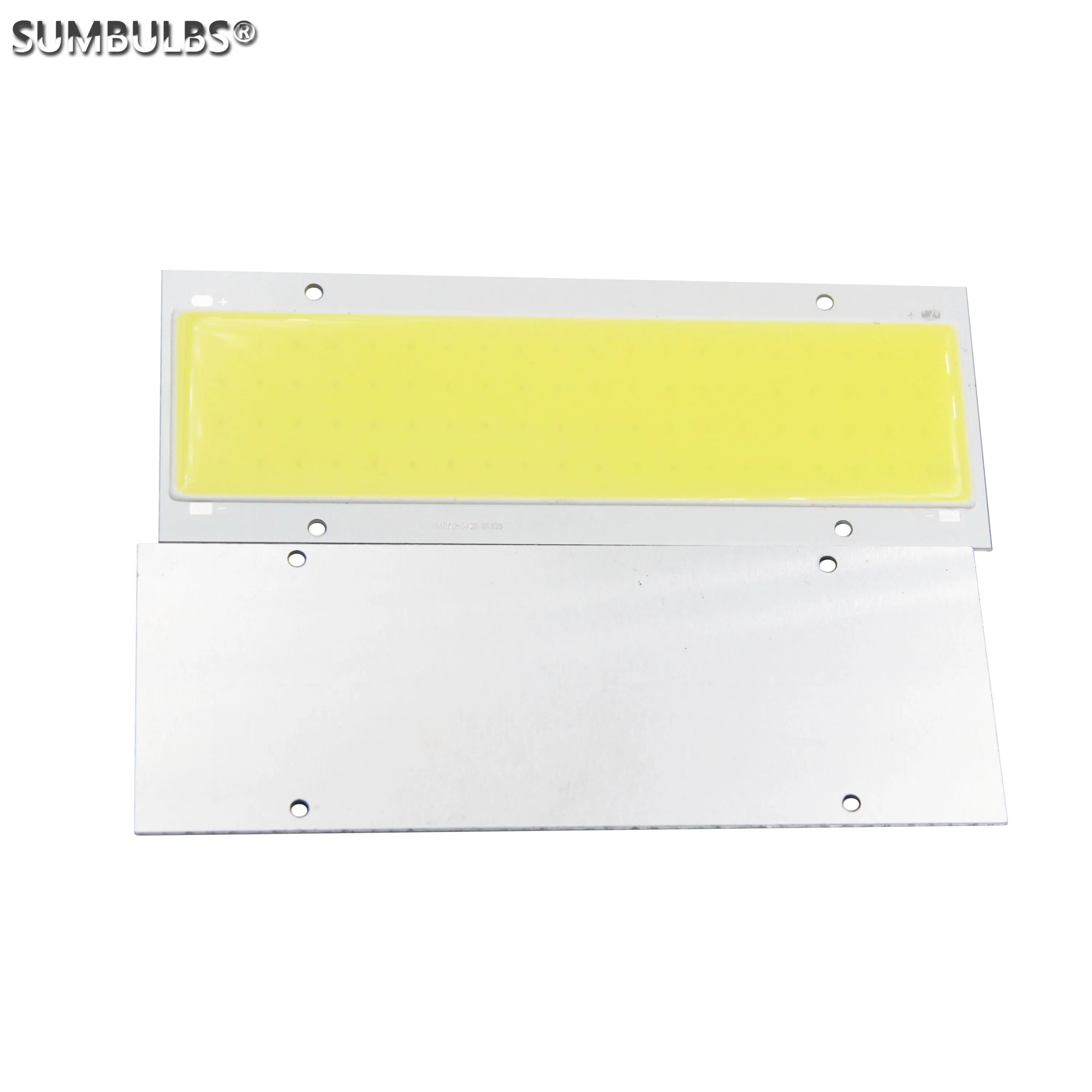 SUMBULBS DC 12V 140*50mm 20W LED COB Strip Light Source Super Bright Rectangle Bulb Warm Natural Cold White for DIY LED Lamp