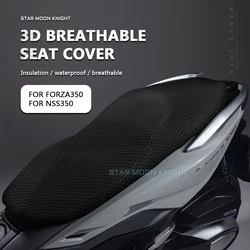 Motorcycle Accessories Protecting Cushion Seat Cover For Honda For Forza 350 NSS350 NSS 350 Nylon Fabric Saddle Seat Cover