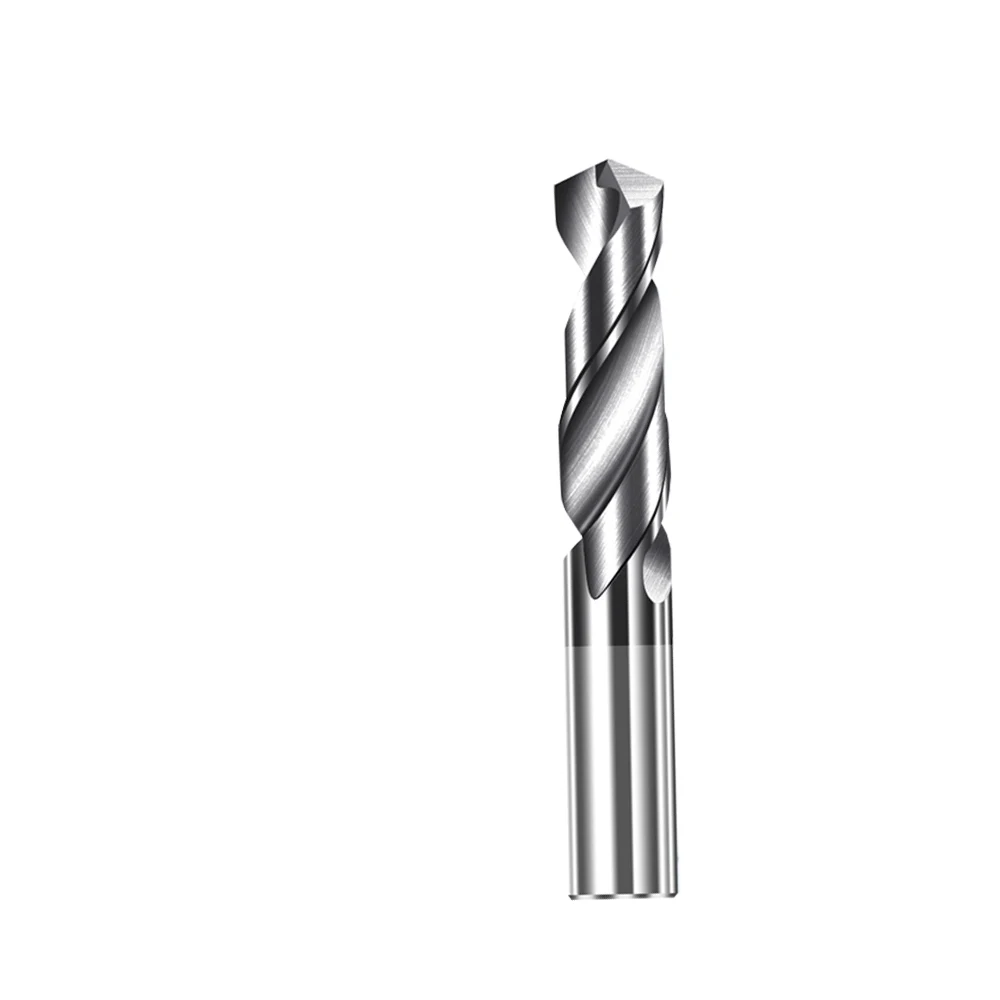UNALOY trapano in lega di metallo duro acciaio al tungsteno Super duro HRC50 punta elicoidale punta dritta trapano solido per tornio CNC