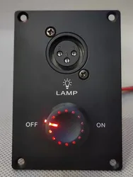 3pin XLR socket + 3pin gooseneck lamp console lighting lamp marine console lighting, podium gooseneck lamp