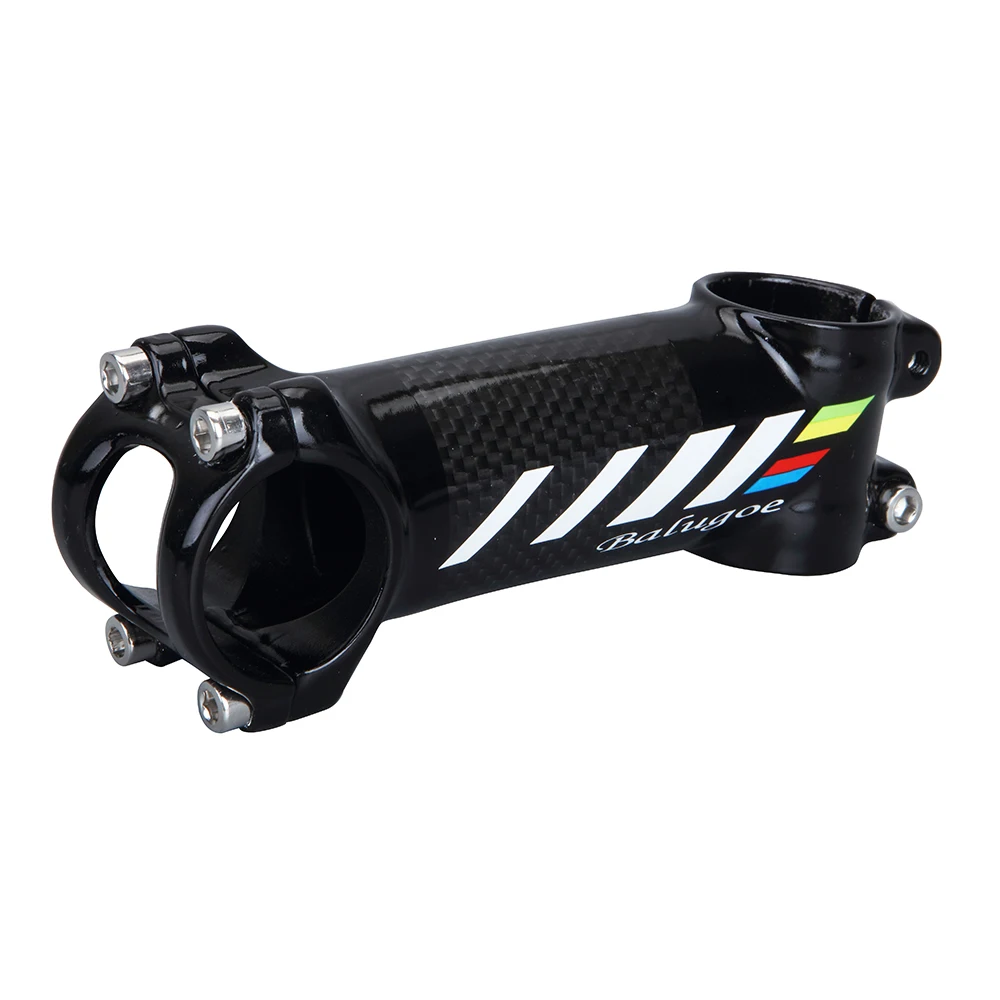 BALUGOE-Aluminum and Carbon Fiber Bicycle Stem, Scale-Free Stem, Super-Light Handle, 28.6-31.8mm, 2021