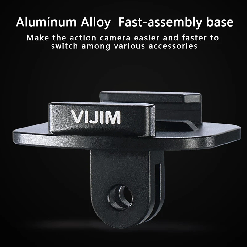 Adaptateur d'interface de caméra de Sport en aluminium Legierung Stativ Montieren Schnalle base eN Gopro Hero 9 8 7 caméra d'action Zubehör